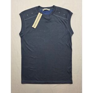Oxygen Men's Blue Sleeveless T-Shirt. New With Tags. Size M